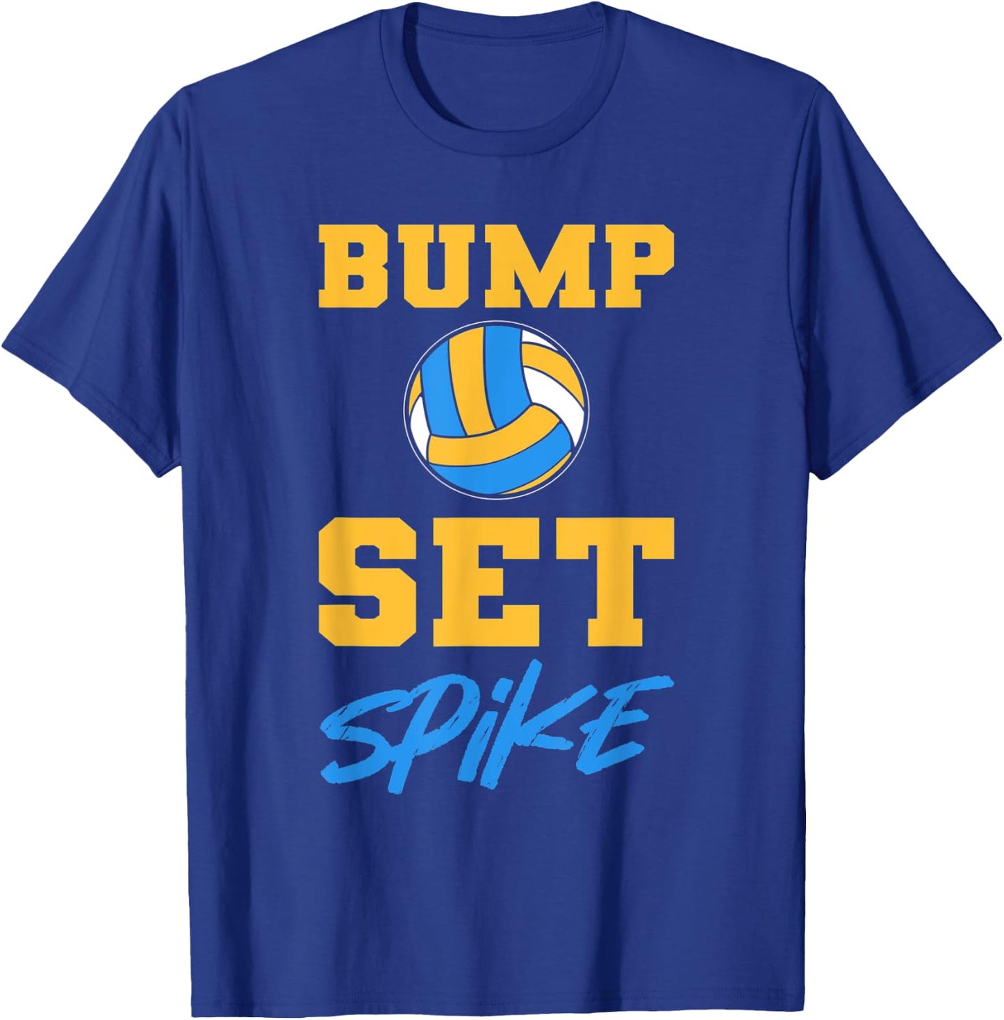 Bump Set Spike T-Shirt - T-Shirt | Royal