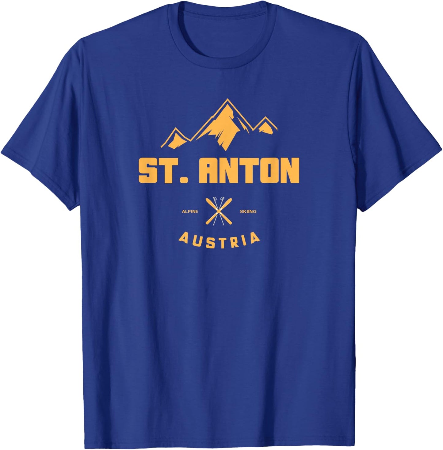St. Anton Austria T-Shirt - T-Shirt | Royal