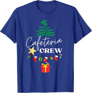 Cafeteria Lunch Lady Crew Christmas Matching Women's Christmas - Black, Small T-Shirt - T-Shirt | Royal