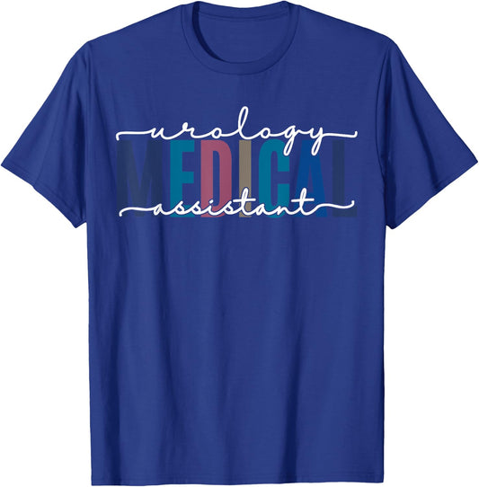 Urology Medical Assistant Nephrology Nurse Practitioner T-Shirt - T-Shirt | Royal
