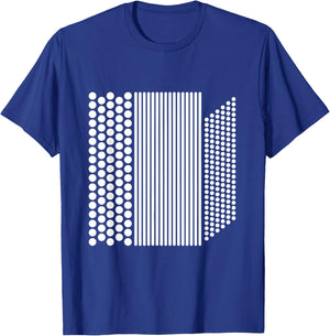 Button Accordion - Accordion Accordionist Accordion Player T-Shirt - T-Shirt | Royal