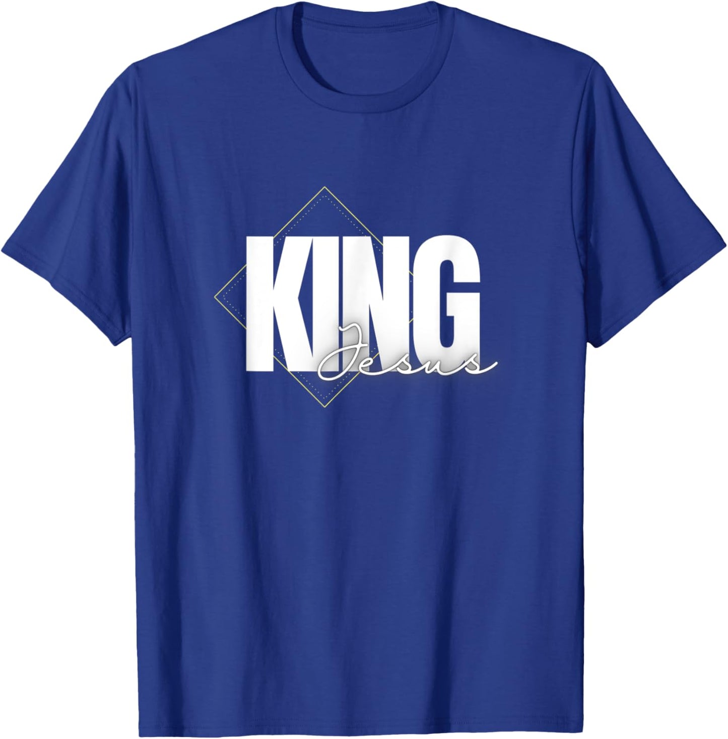 King Jesus, Gospel, Christian T-Shirt - T-Shirt | Royal