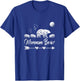 Mommom Bear With Three Bear Cubs Cute Mothers Day Boho Arrow T-Shirt - T-Shirt | Royal
