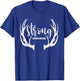 Be Strong And Courageous Bible Christian Faith In Jesus T-Shirt - T-Shirt | Royal