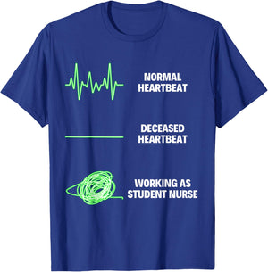 Student Nurse Funny Student Nurse Nursing Jobs T-Shirt - T-Shirt | Royal