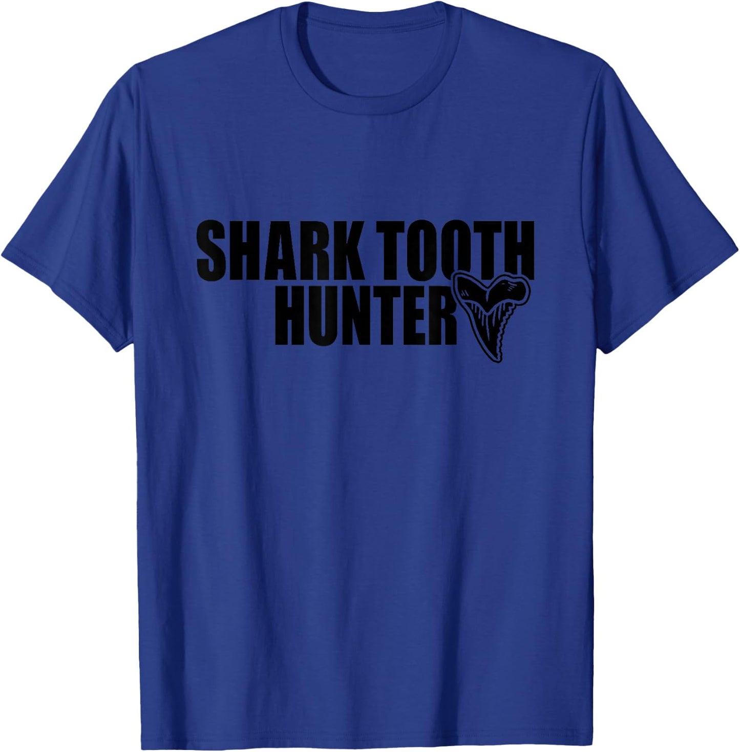 Shark Teeth Hunter Shark Teeth Collector Paleontology T-Shirt - T-Shirt | Royal