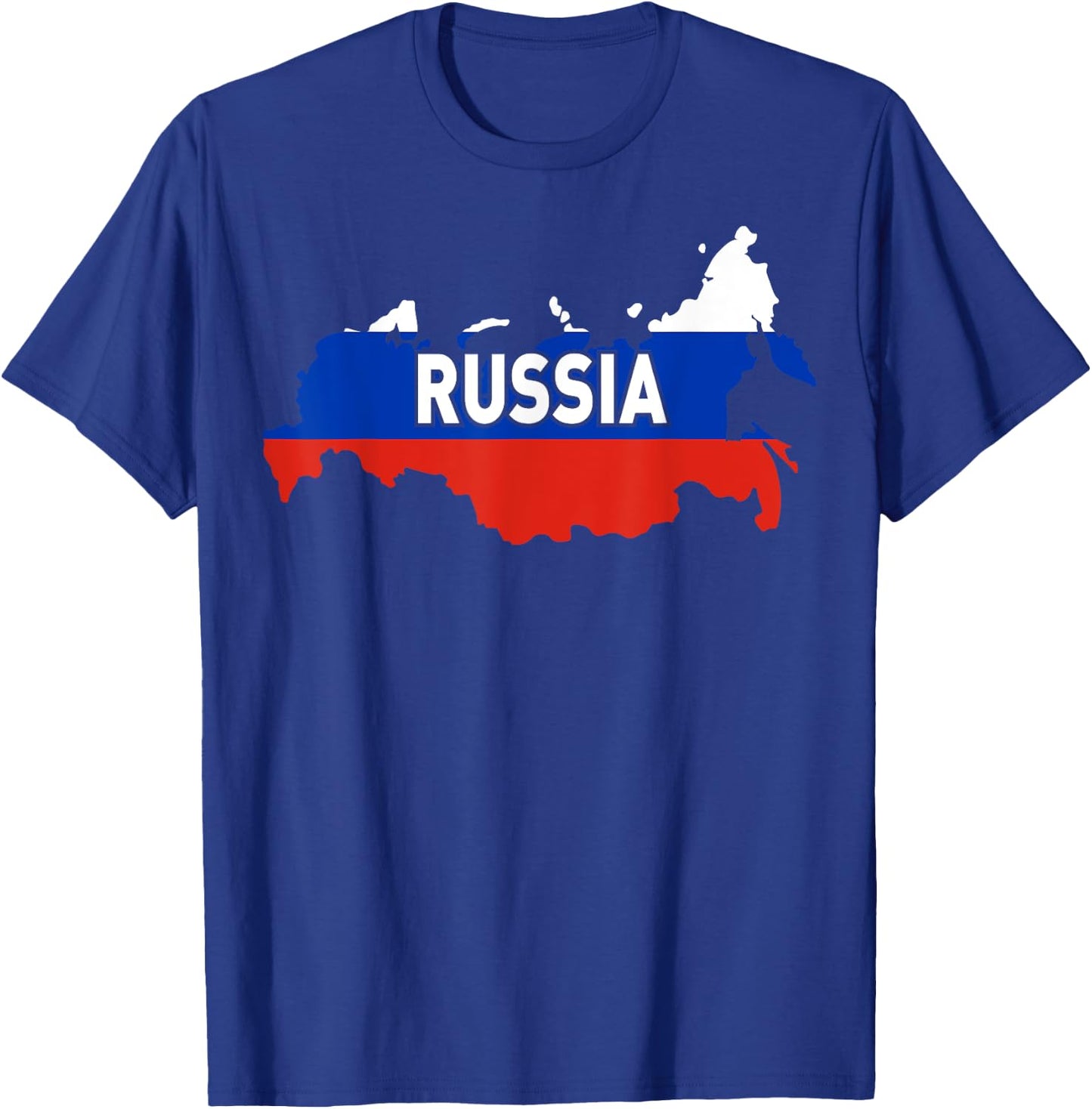 Proud Family and Patriotic Flag of Country Russia T-Shirt - T-Shirt | Royal
