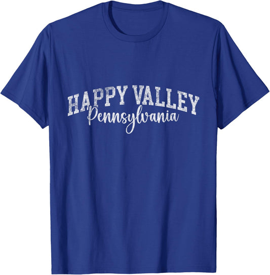 Happy Valley, State College Pennsylvania, Student University T-Shirt - T-Shirt | Royal