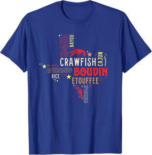 Texas Crawfish Boil Shirt Funny Cajun Texan Seafood Women T-Shirt - T-Shirt | Royal