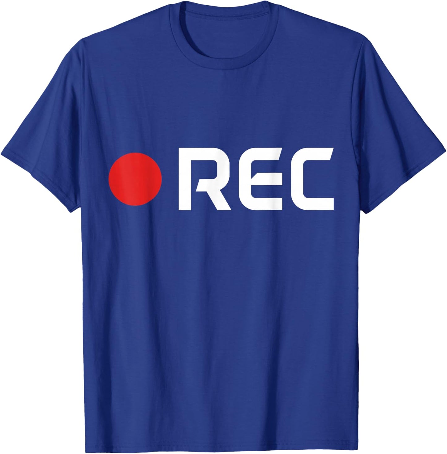 Cameraman REC Camera Man Film Movie Director Filmmaker T-Shirt - T-Shirt | Royal
