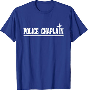 Police Chaplain T-Shirt - T-Shirt | Royal