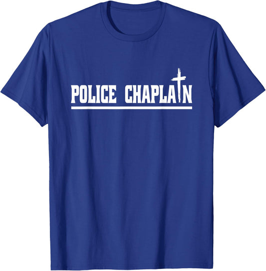 Police Chaplain T-Shirt - T-Shirt | Royal