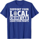 Forensic Scientist Crime Lab Forensic Investigator Forensics T-Shirt - T-Shirt | Royal