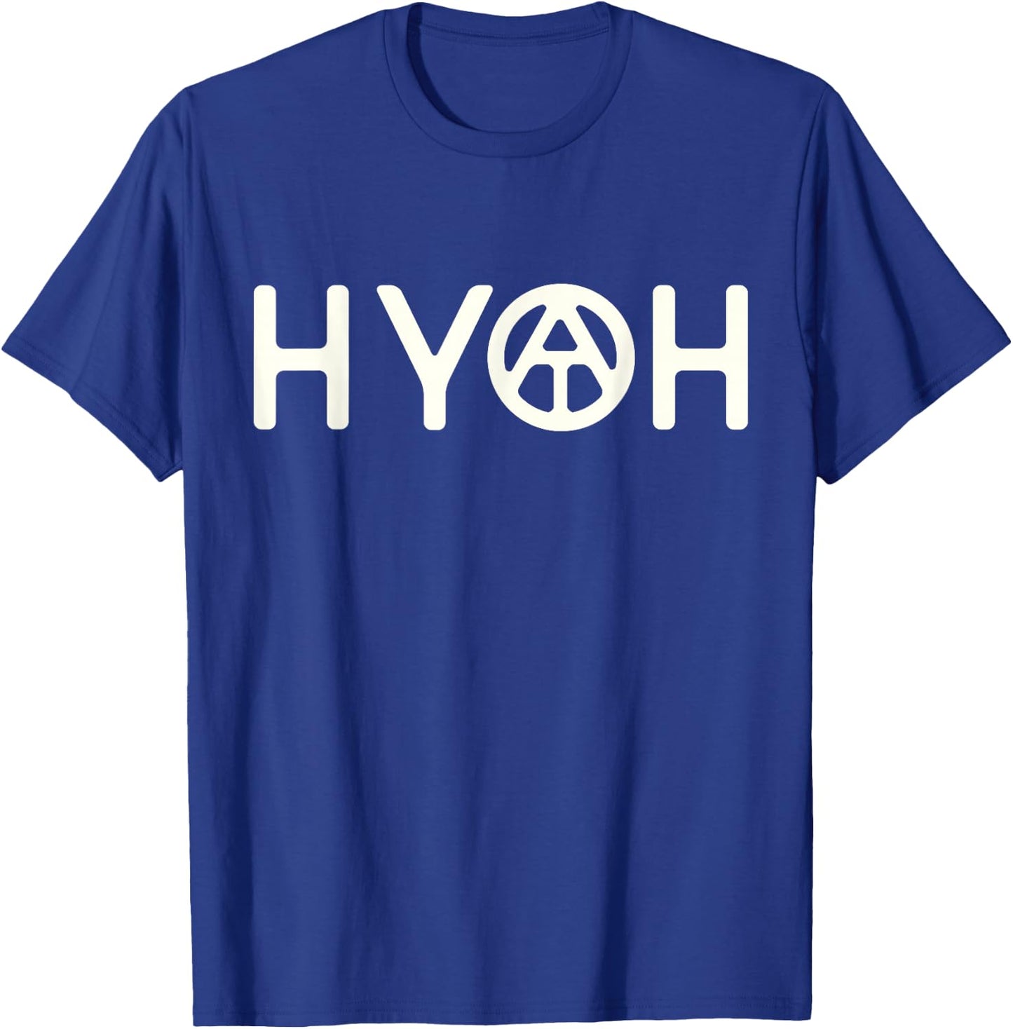 HYOH AT Logo Hike Your Own Hike Appalachian Trail Hiking T-Shirt - T-Shirt | Royal