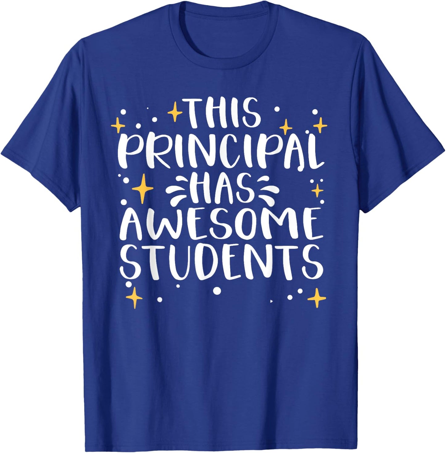 Cool Principal Art Women Assistant Principal Teacher T-Shirt - T-Shirt | Royal