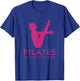 Pilates Like A Sport Only Harder Funny Contrology Saying Gag T-Shirt - T-Shirt | Royal