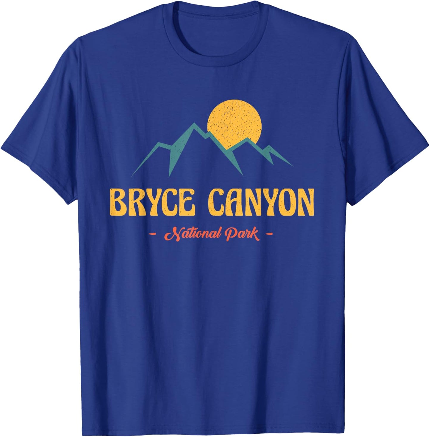 US Adventure Vintage Bryce Canyon National Park Souvenirs T-Shirt - T-Shirt | Royal