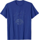 Lake Girl Outdoor Living Lakeside Trees Water Nature Anchor T-Shirt - T-Shirt | Royal