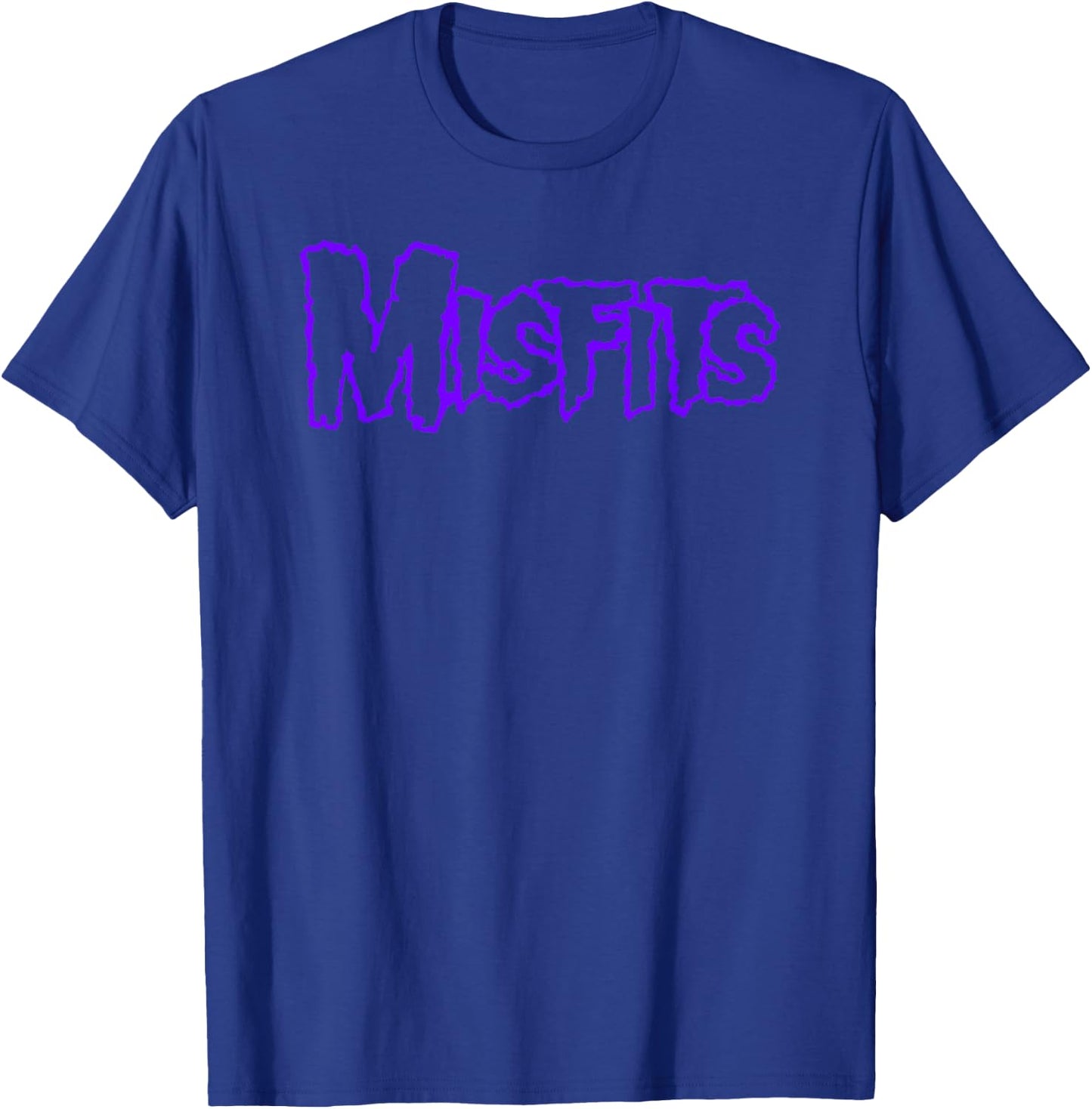 Misfits – Purple Logo T-Shirt - T-Shirt | Royal