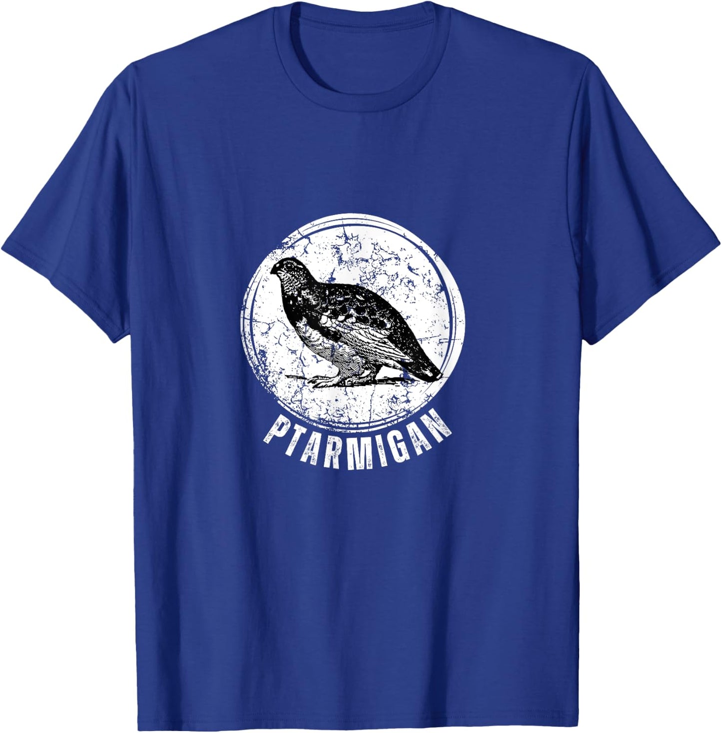 Ptarmigan Hunting Upland Game Hunting T-Shirt - T-Shirt | Royal