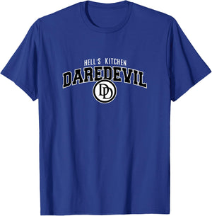 Marvel Comics Retro Classic Hell's Kitchen Daredevil Logo T-Shirt - T-Shirt | Royal