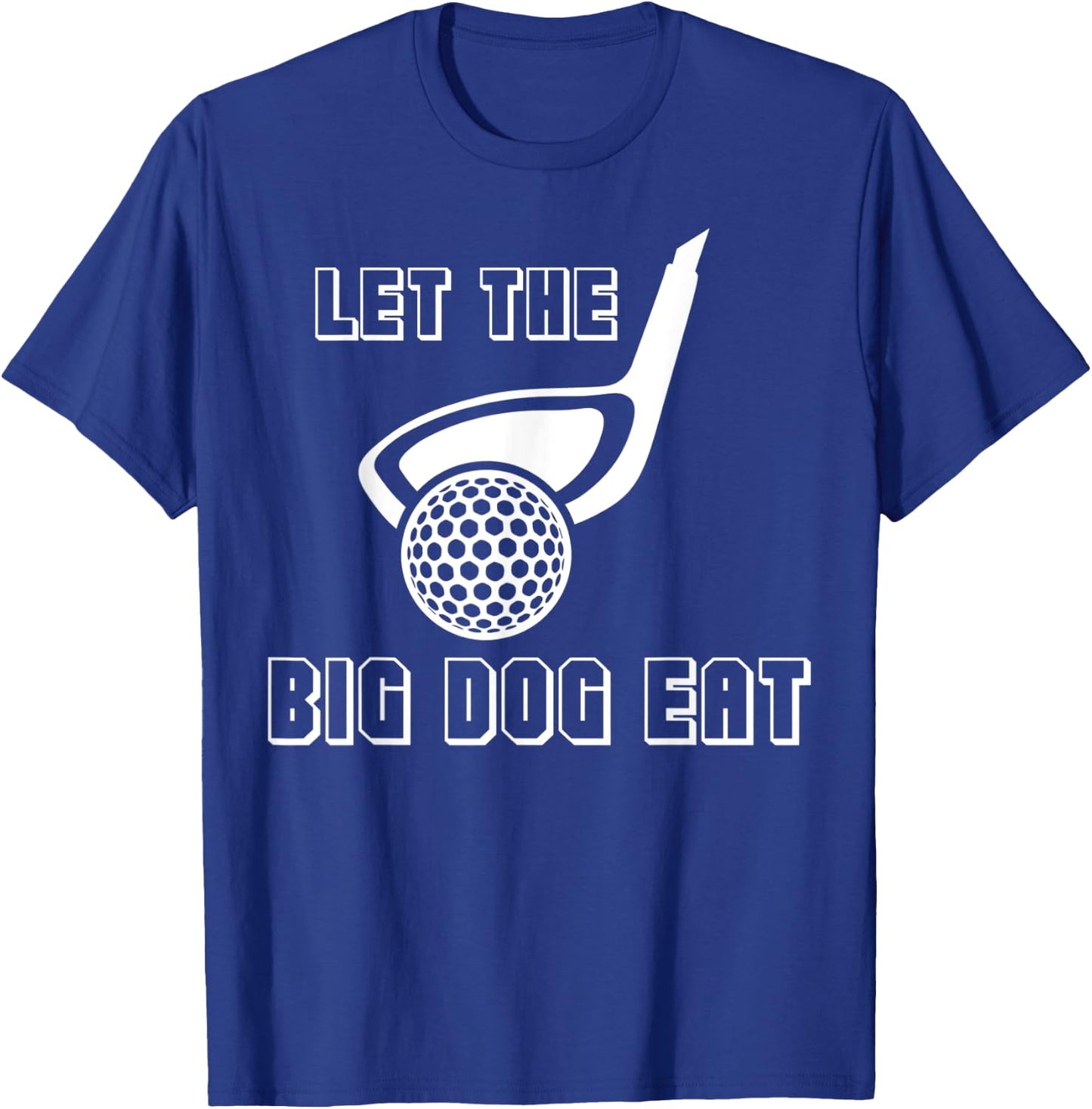 Funny Golfer Birthday Golf Father Day Mother Golf Ball Club T-Shirt - T-Shirt | Royal