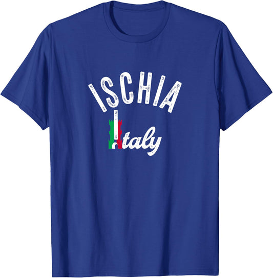 Ischia Italy Vacation Souvenir - Retro Ischia T-Shirt - T-Shirt | Royal