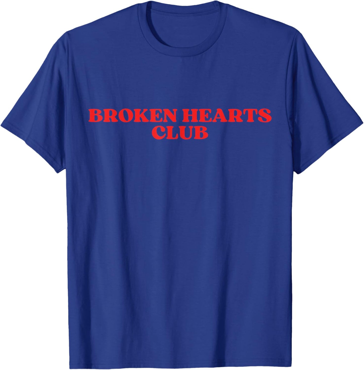 Original Broken Hearts Club Y2K Aesthetic Trendy T-Shirt - T-Shirt | Royal