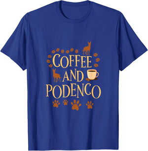 Coffee and Podenco Women Kids T-Shirt - T-Shirt | Royal