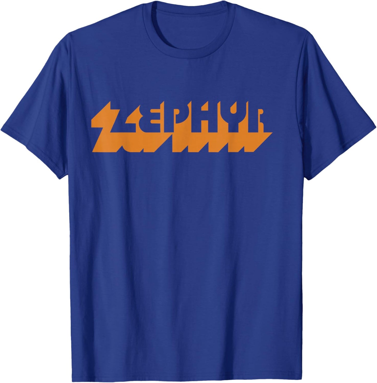 Zephyr Wind Classic Retro Team Vintage Skate Surf Vibe Style T-Shirt - T-Shirt | Royal