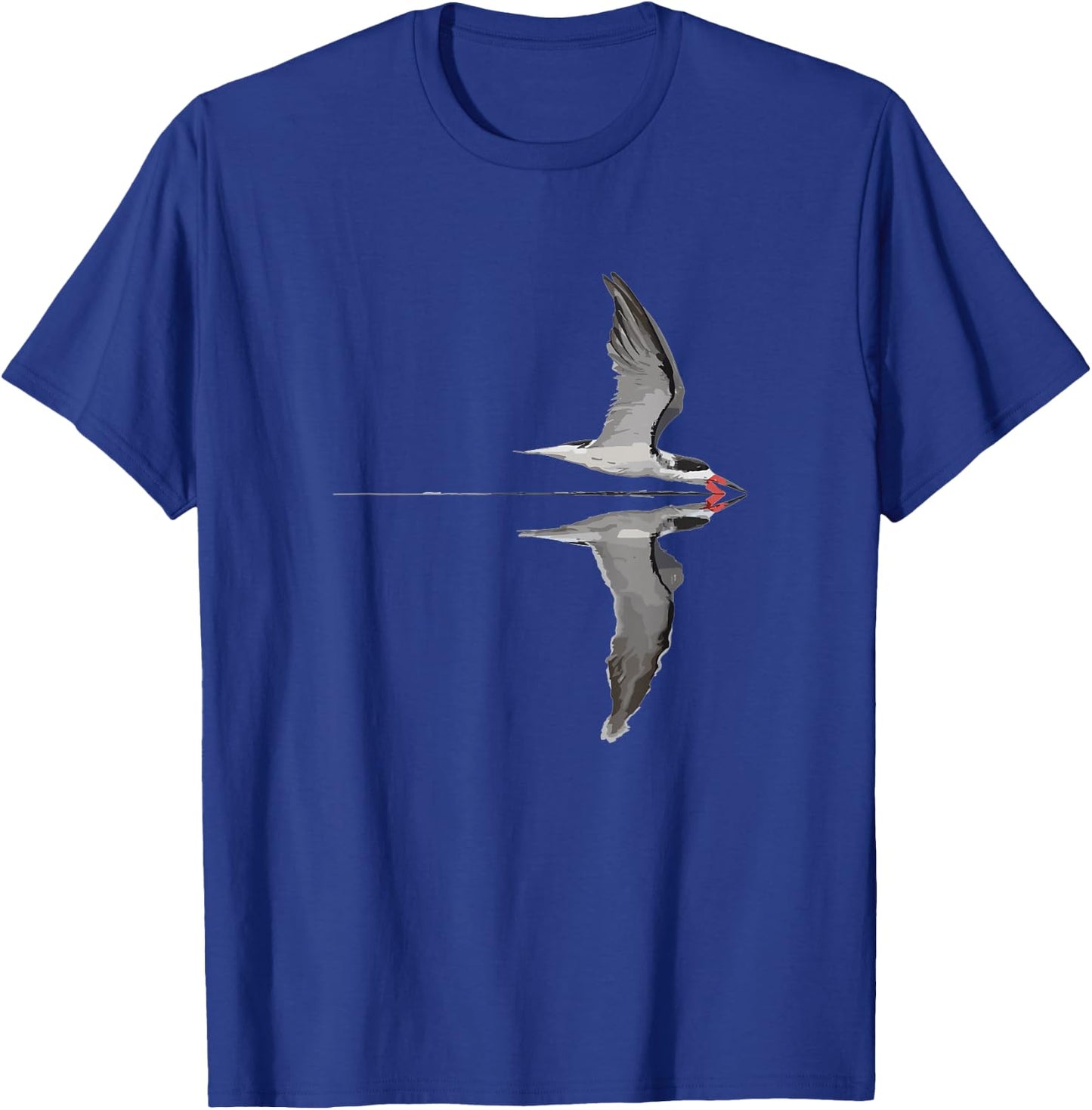 Black Skimmer s Water Color s Bird Watcher's T-Shirt - T-Shirt | Royal