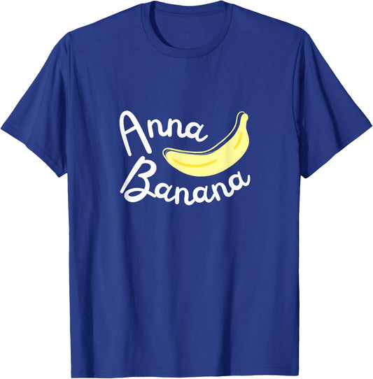 Anna Banana Nickname T-Shirt - T-Shirt | Royal