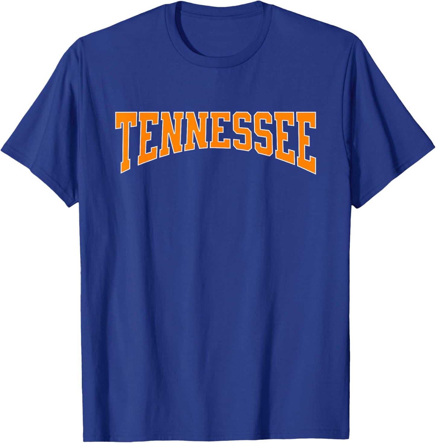 Men's Women's Kids Throwback Classic TN Orange Tennessee T-Shirt - T-Shirt | Royal