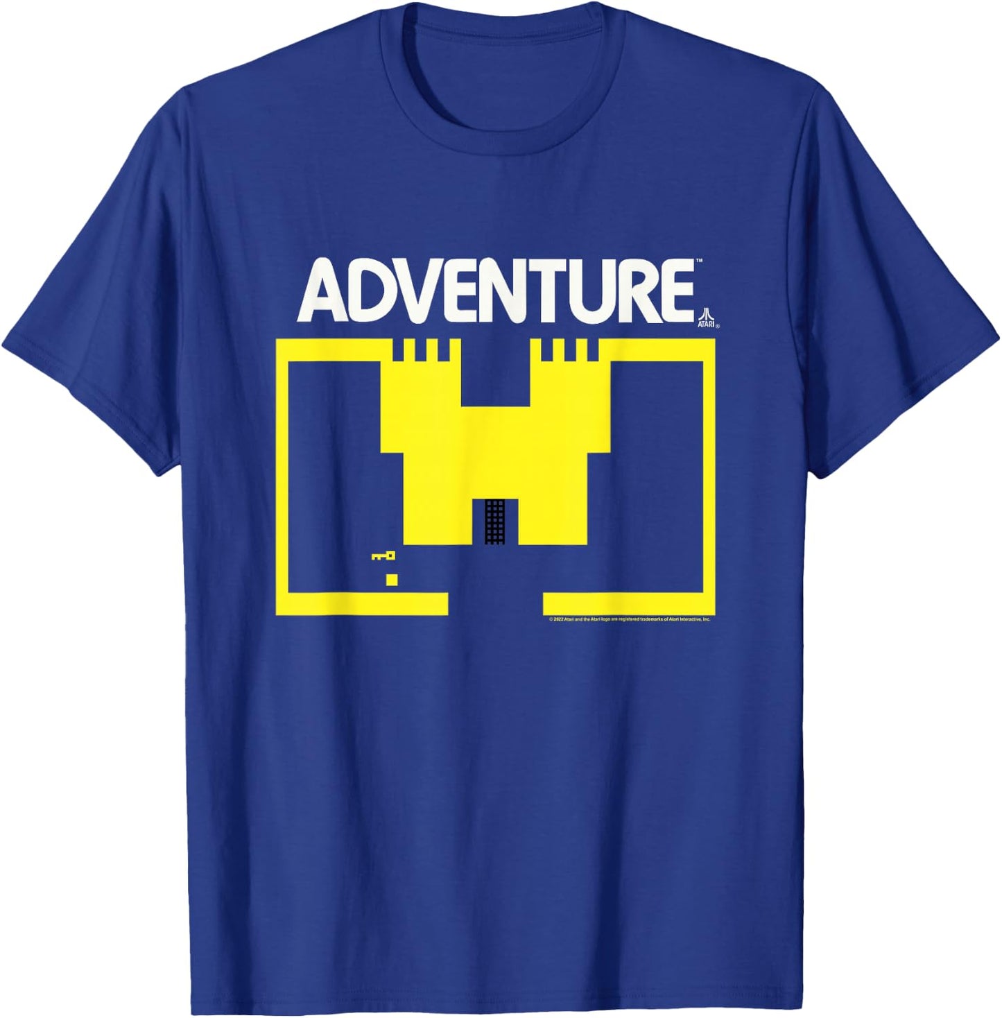 Atari Adventure Screen Art T-Shirt - T-Shirt | Royal