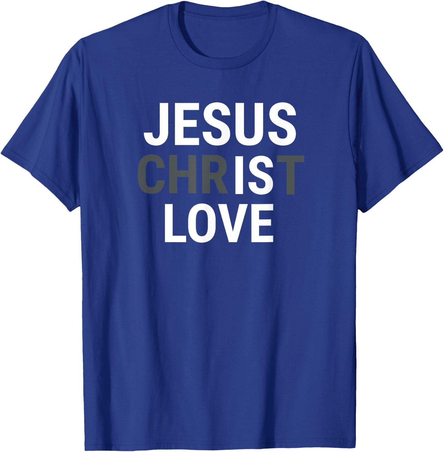 Jesus Christ Love T-Shirt - T-Shirt | Royal