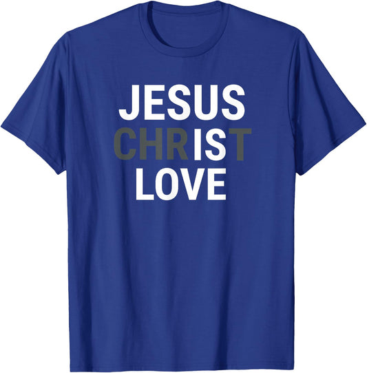 Jesus Christ Love T-Shirt - T-Shirt | Royal