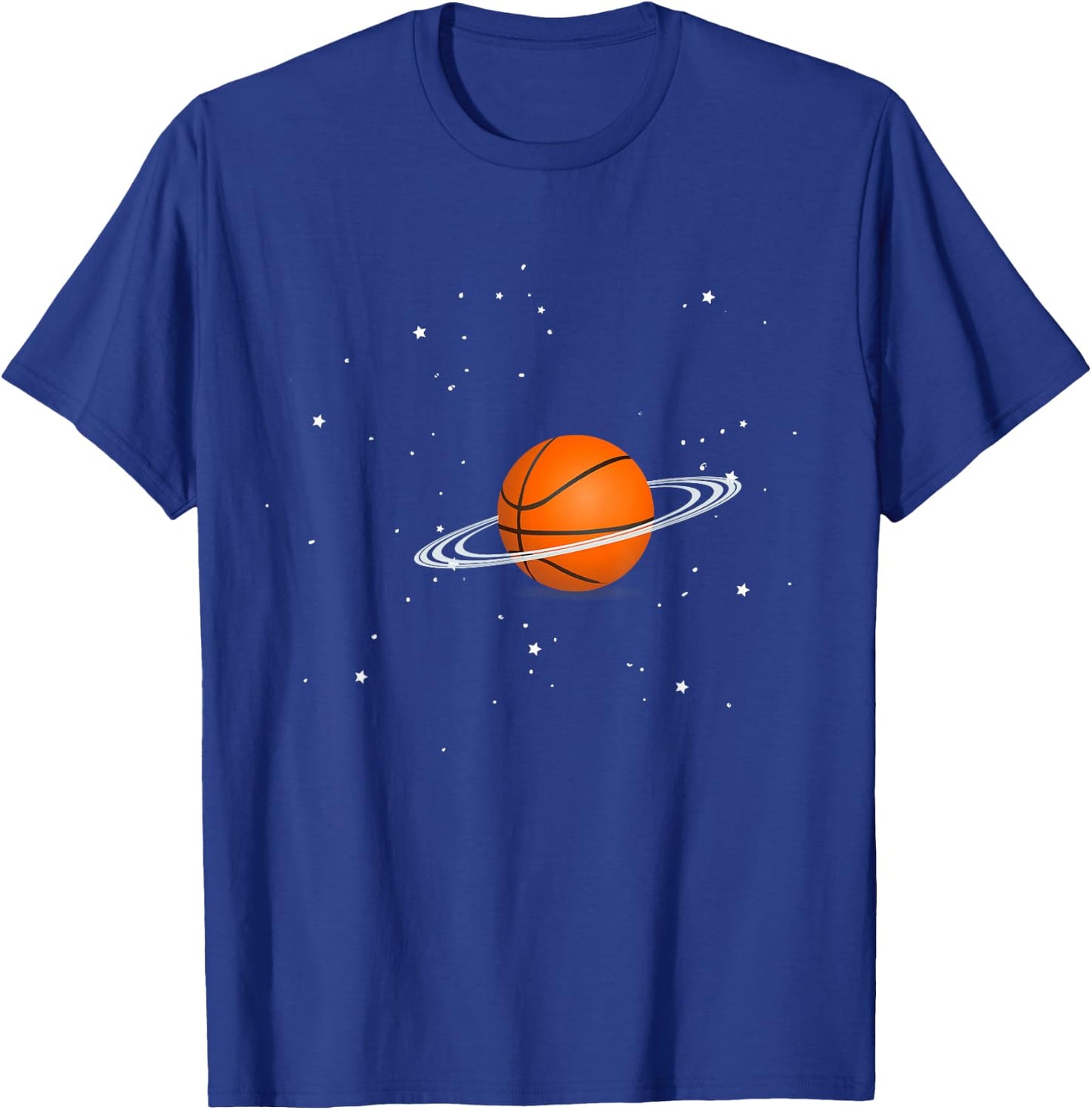Basketball lovers basketball player space funny T-Shirt - T-Shirt | Royal