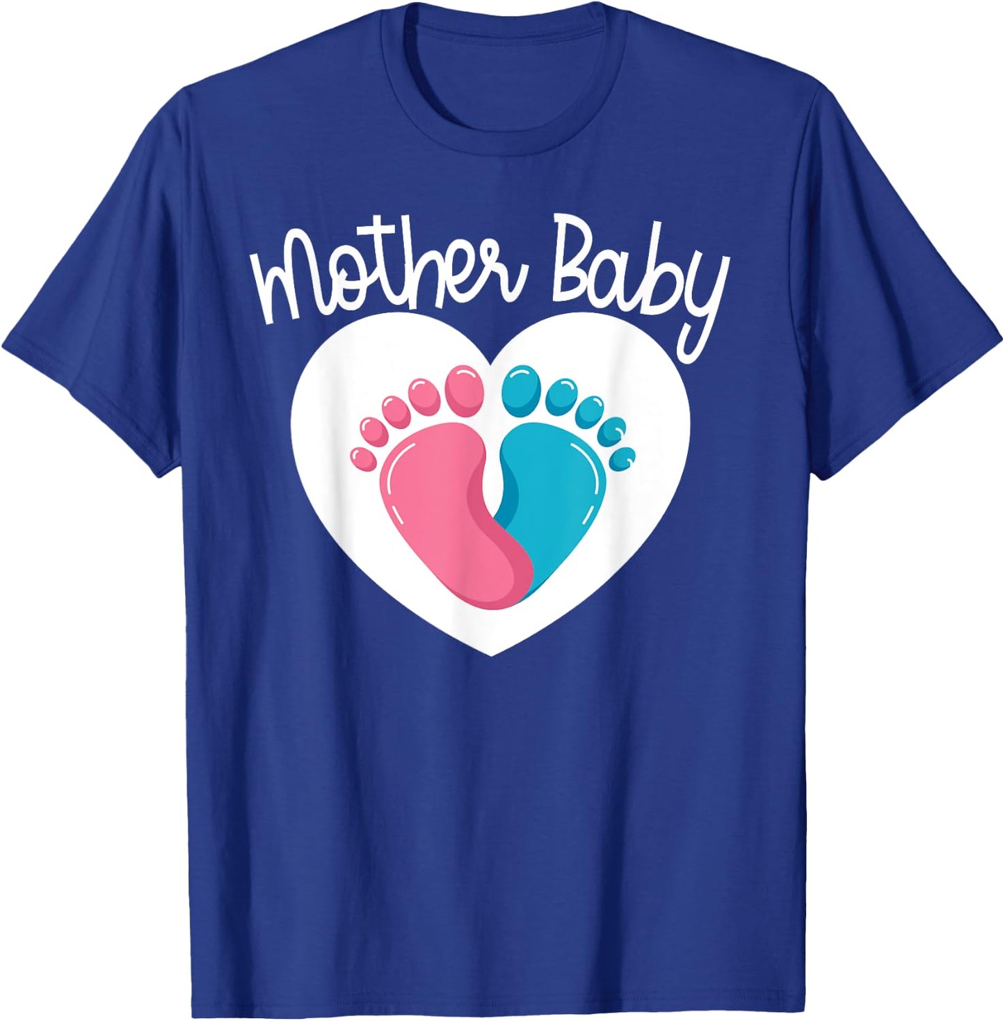 Mother Baby Nurse Appreciation Postpartum Team Nursing Squad T-Shirt - T-Shirt | Royal
