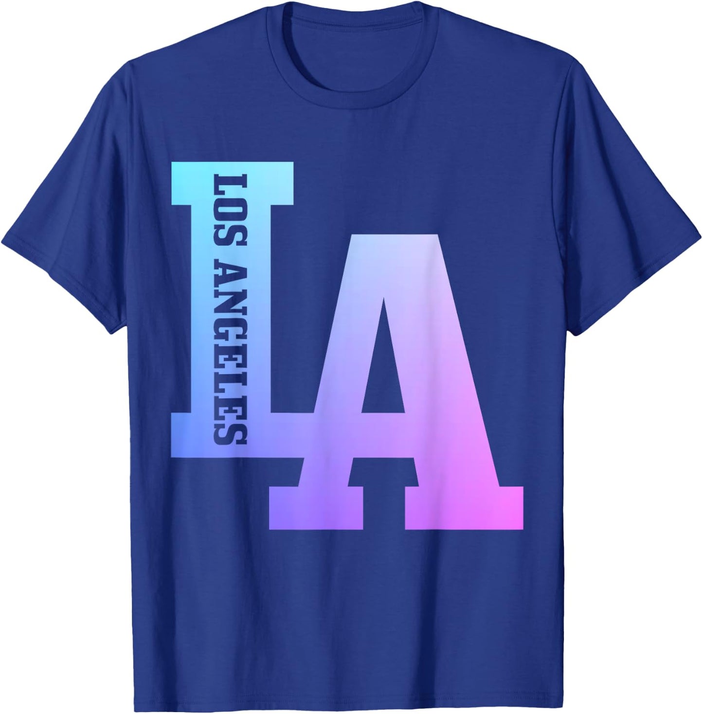 Los Angeles California LA Vintage Pride T-Shirt - T-Shirt | Royal