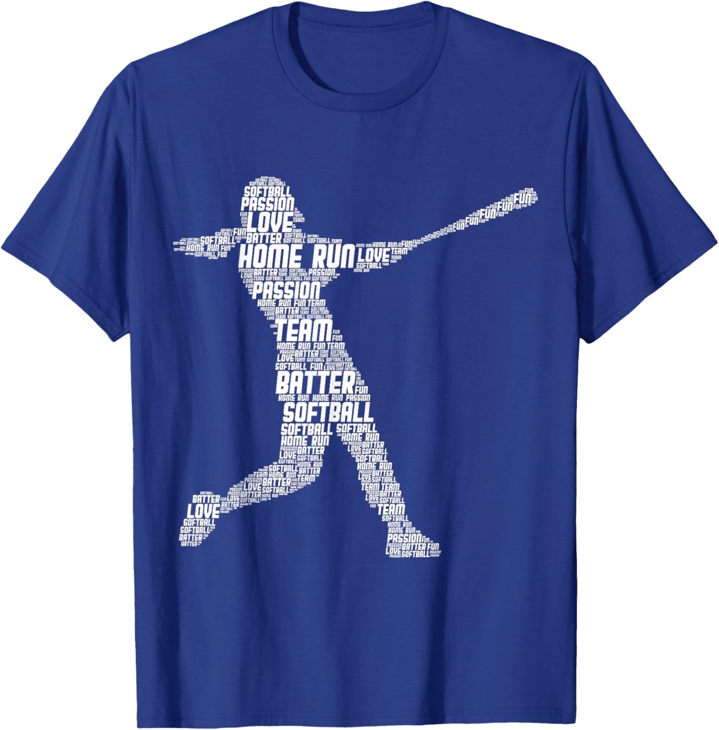 Softball Girl Kids T-Shirt - T-Shirt | Royal