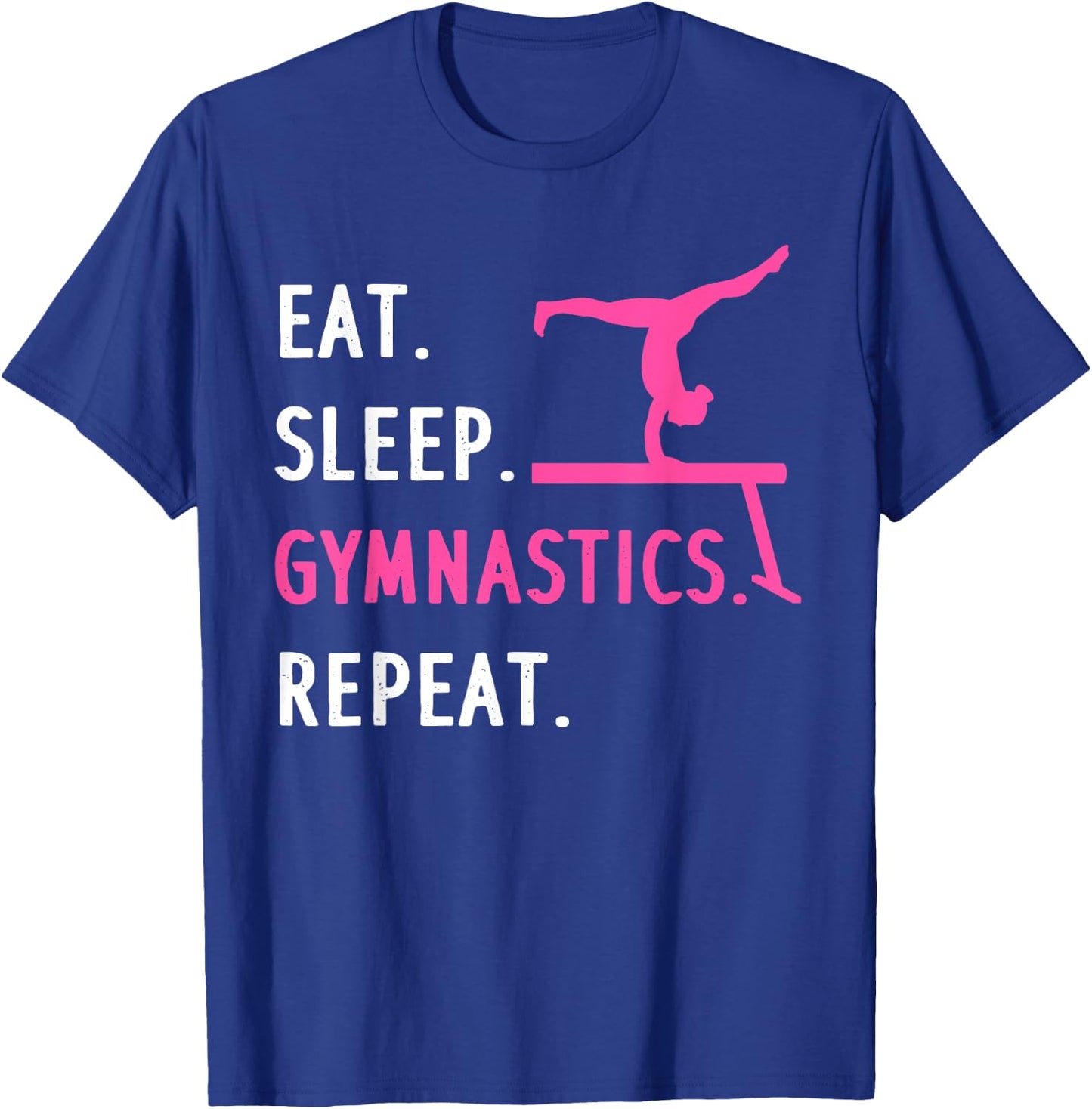 Funny Gymnastics Girls Gymnast Handstand Tumbling T-Shirt - T-Shirt | Royal