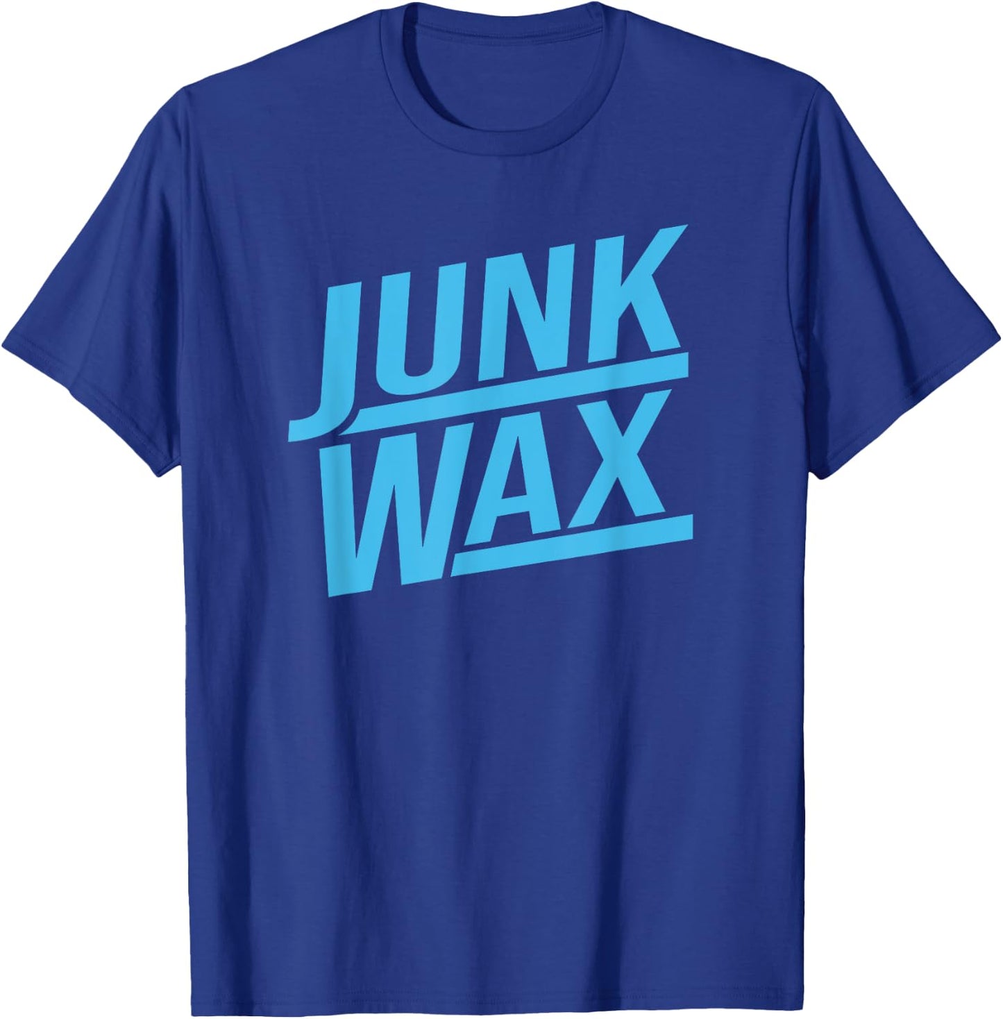 Junk Wax Funny Baseball Card Collector Trading Cards T-Shirt - T-Shirt | Royal