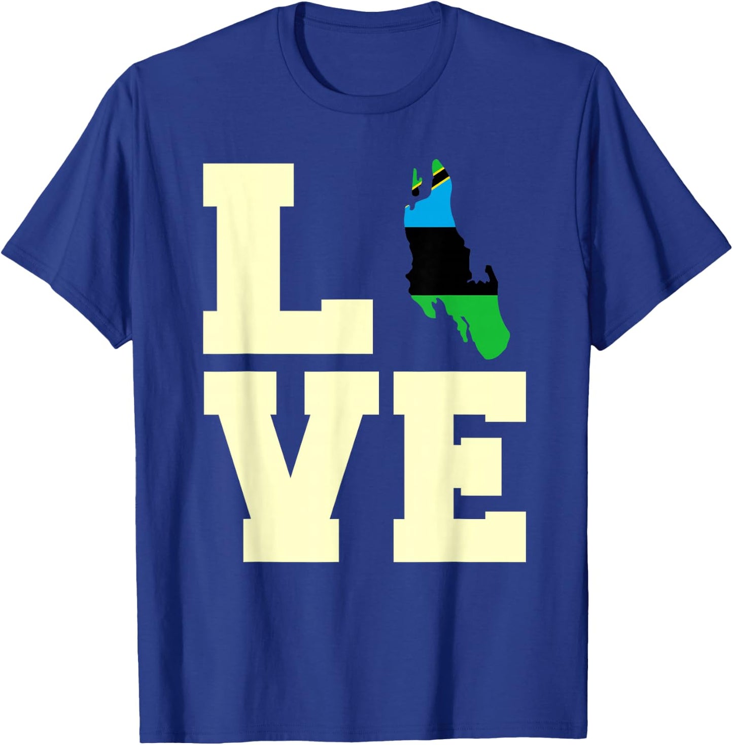 Love Zanzibar T-Shirt - T-Shirt | Royal