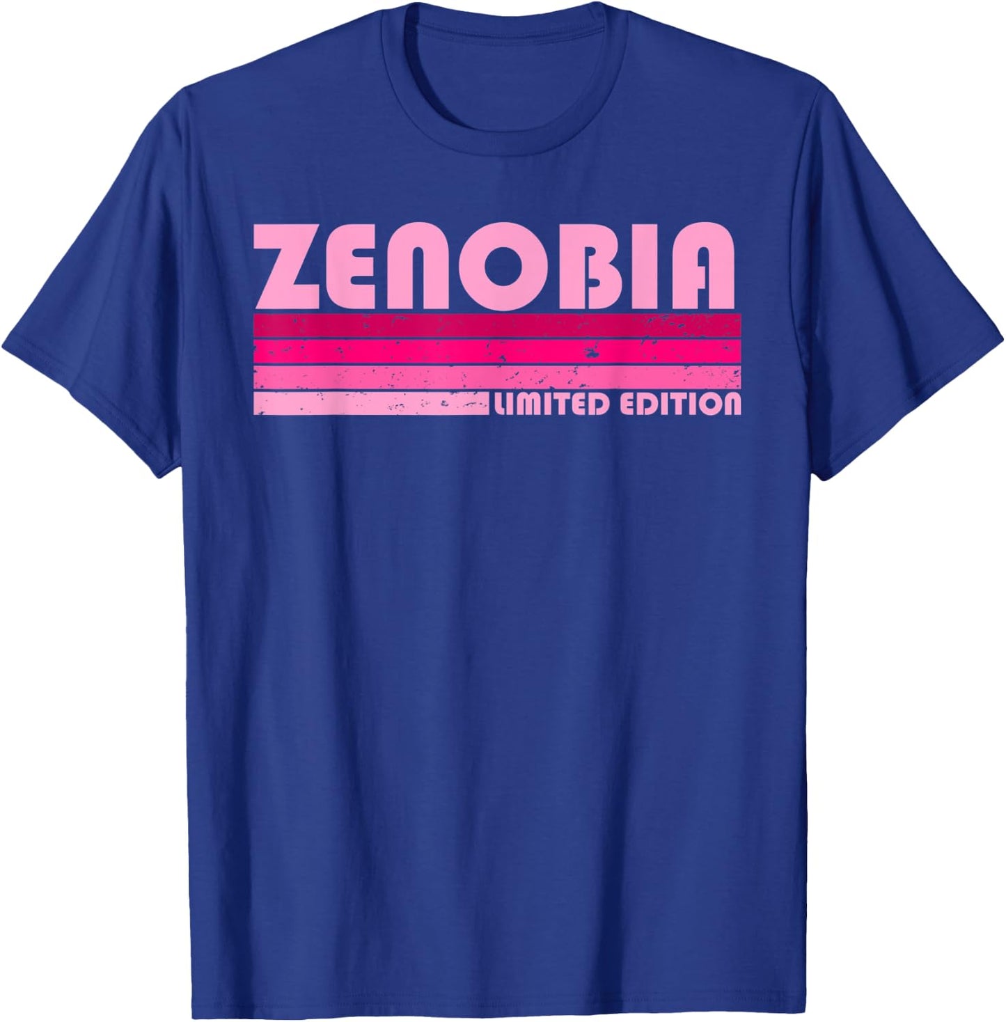 ZENOBIA Name Personalized Retro Vintage 80s 90s Birthday T-Shirt - T-Shirt | Royal