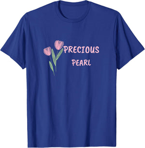 Precious Pearl For Christian Women To Believe In God Faith T-Shirt - T-Shirt | Royal