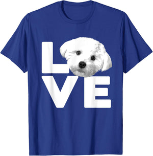 Funny Maltese Women Dog Lover Groomer Owner Puppy T-Shirt - T-Shirt | Royal