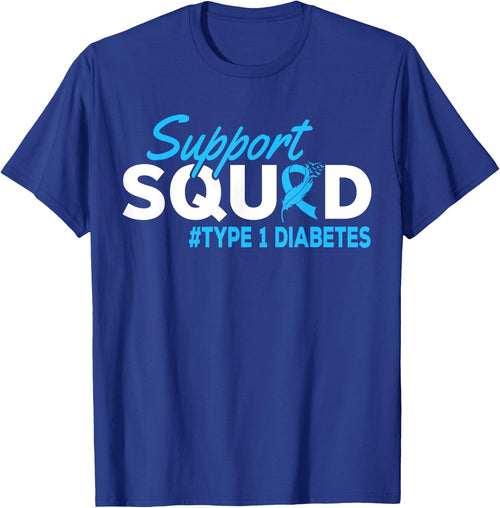 Support Squad Diabetes Type 1 Diabetes Awareness