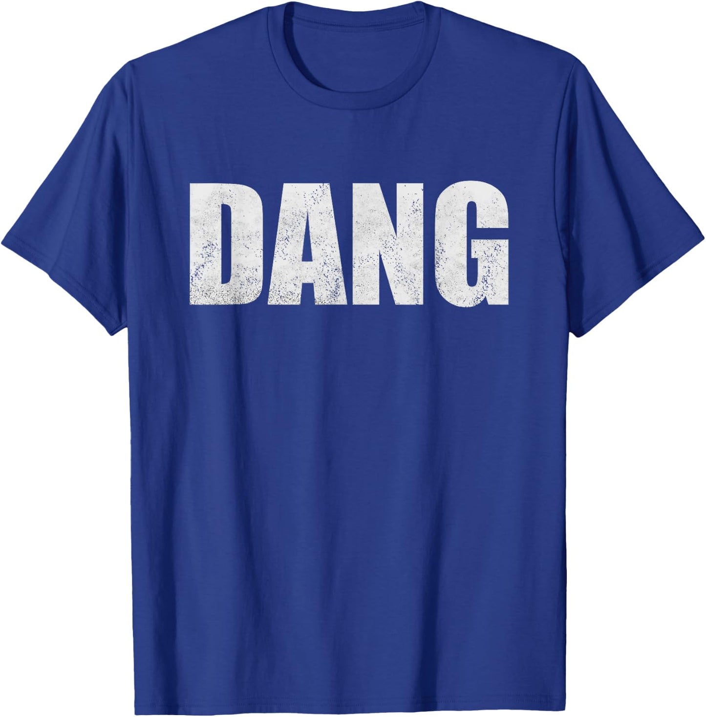 DANG Retro Swearing Colleague Mechanic Swearing Friend Dang T-Shirt - T-Shirt | Royal