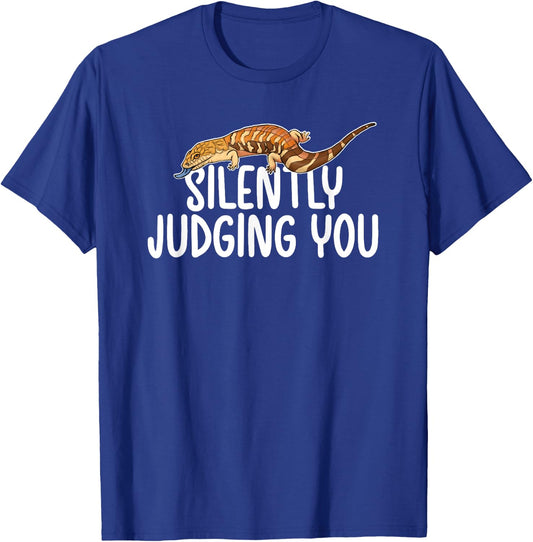 Funny Blue Tongued Skink Owner Blue Tongued Skink Dad T-Shirt - T-Shirt | Royal