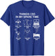 Thing I Do in My Spare Time: Gym Enthusiast, Gym Lover T-Shirt - T-Shirt | Royal